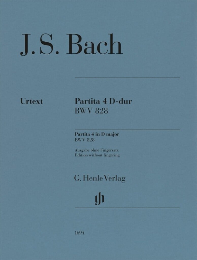 Partita 4 D-Dur BWV 828